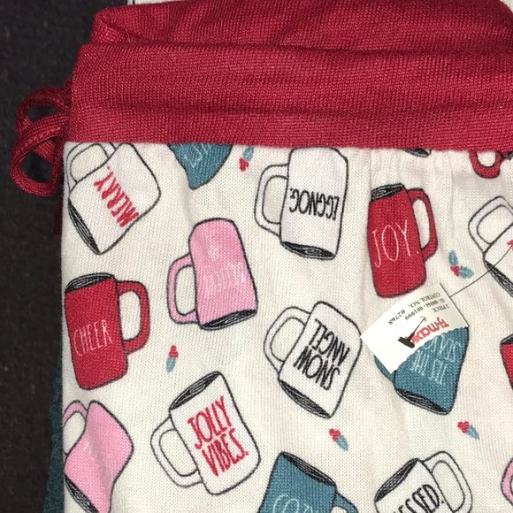 NWT Christmas Rae Dunn Christmas Pajama Set.  Size Medium - Picture 4 of 4